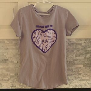 Under Armour Purple Heart Kids Shirt